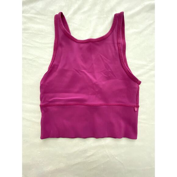Lululemon Womens Power Pivot Rib Tank Size 4 - Picture 2 of 5